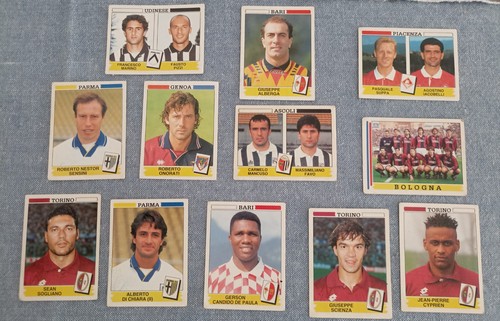 Lotto figurine panini - lotto, 12