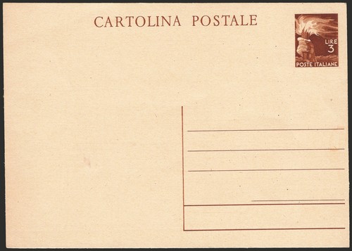 Interi postali italia - interi,