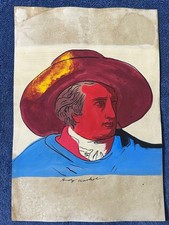 andy warhol drawing and