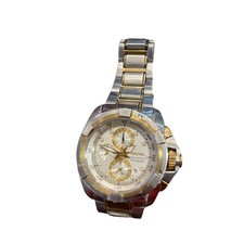 Orologio uomo Seiko Velatura Alarm cronografo zaffiro e S/S due toni SNAA92P1