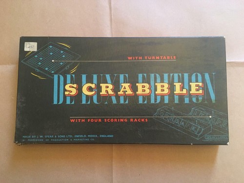 Scrabble luxe edition - scrabble, de
