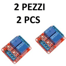 SCHEDA RELè 2 CANALI 5V DC