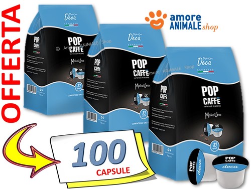 100 capsule pop caffè - →,
