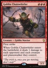 Goblin Chainwhirler ~ Dominaria [ Excellent ] [ Magic MTG ]