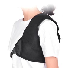 Tiro con l'arco regolabile protezione petto lato sinistro Gear Mesh tessuto a...