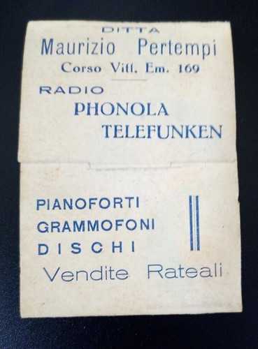 Fiammiferi epoca phonola - fiammiferi,