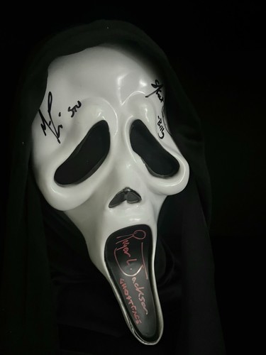 Maschera ghostface firmata - firmata, da