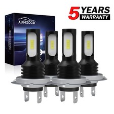 4Pcs H7 Luces Para Auto Coche