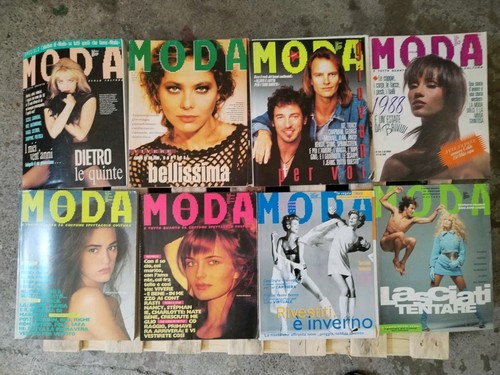 Lotto riviste moda - rai, eri