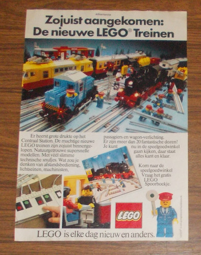 Rara pubblicità lego trains - rara,
