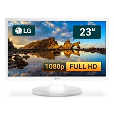 LG 23MB35PYI-W Monitor TFT 23 pollici schermo Full HD 1920x1080 DisplayPort