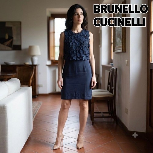 Abito brunello cucinelli misto - cucinelli,