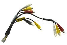 ALPINE INA-W910 INAW910 RCA PREOUTS AUX-IN/OUT CON GUIDA/INGRESSO TELECAMERA