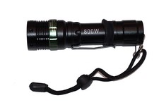 TORCIA LED CREE  1000 LM LUMEN  RICARICABILE LUCE ZOOMABLE
