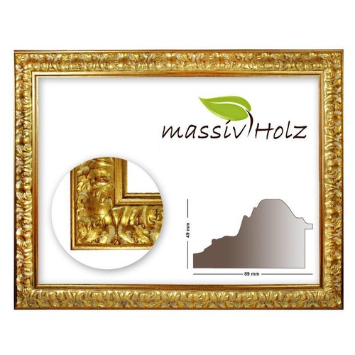Cornice barocca 961 - oro, oro