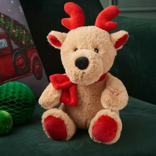 Peluche renna canta jingle - peluche,