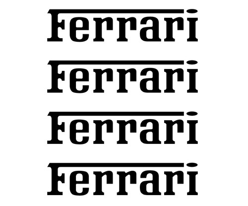 Adesivi ferrari style - style, kit
