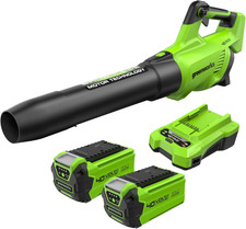 GD40ABK2X Soffiatore Foglie Assiale a Batteria Con Motore Brushless, 210Km/H, 15