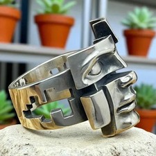 Anello Vintage Volto Umano