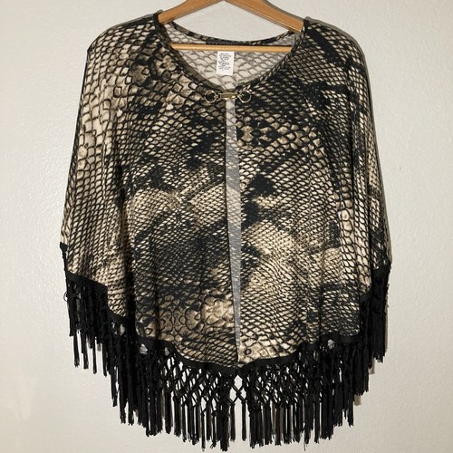 Poncho scialle coco bianca - poncho/scialle,