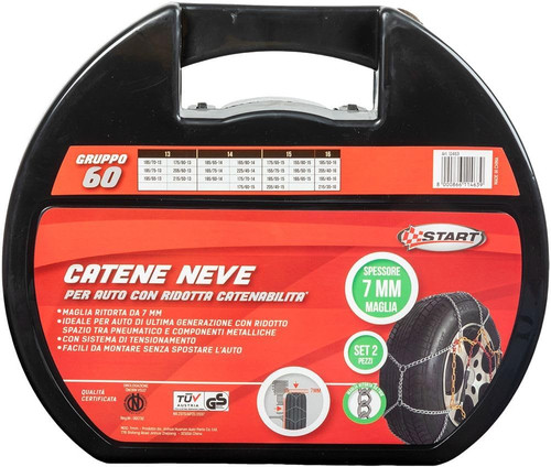Set catene neve omologate - catene,