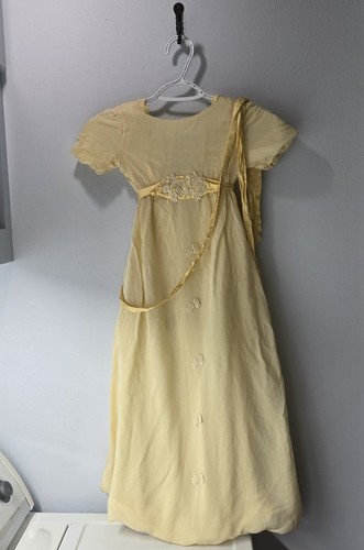 Abito battesimo vintage fatto