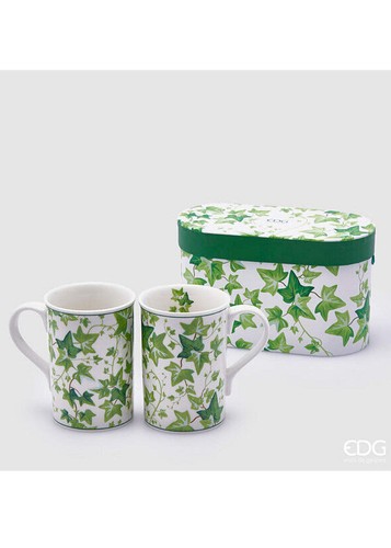 Edg white green set - white,