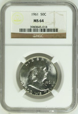 :1961-P 50C Franklin mezzo