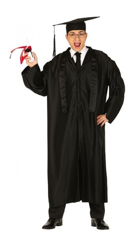 Toga nera laureato coro