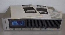 TECHNICS SH-8055 2x12 BANDE EQUALIZZATORE GRAFICO ANALIZZATORE PERFETTAMENTE FUNZIONANTE ROSA N.