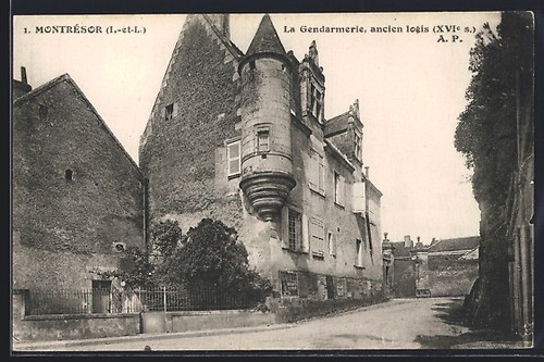 Cpa montrésor l - /i.-et-l.,, la