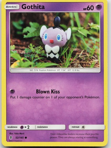 Pokemon gothita 145 - gothita, 52/145