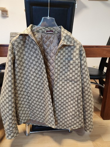 Gucci canvas giacca esclusiva - gucci,