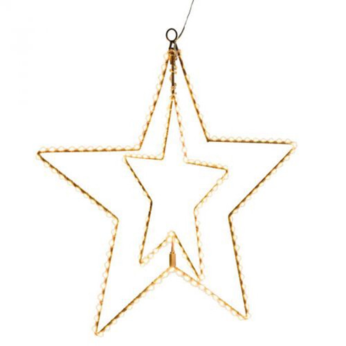 Decorazione luminosa stella - decorazione,