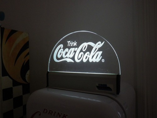 Lampada pubblicitaria coca - lampada,