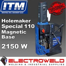 HOLEMAKER Special 110 Trapano Base Magnetica Taglio Anulare Acciaio Foratura 3MT