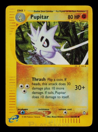Pokemon card pupitar - pokemon,