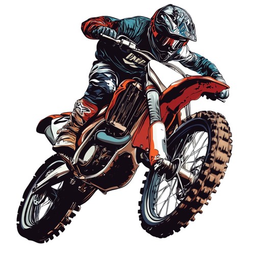 Adesivi dirt bike - adesivi, motocross