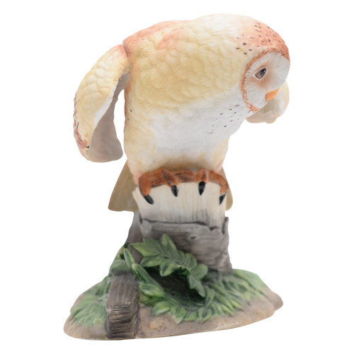Scultura uccellino gufo