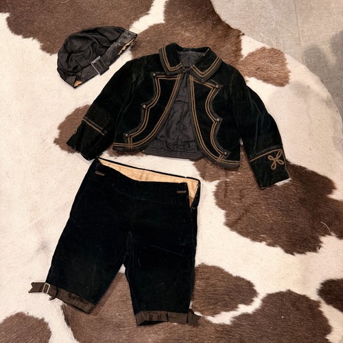 Costume velluto bambino tardo