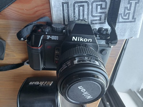 Nikon 501 fotocamera - fotocamera, con