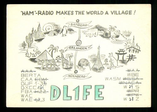 Qsl card radio germany - 1,