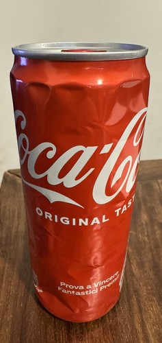 Lattina coca cola vuota - cola,