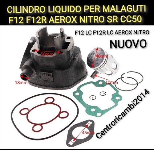 Cilindro malaguti f12 f12r - cilindro,