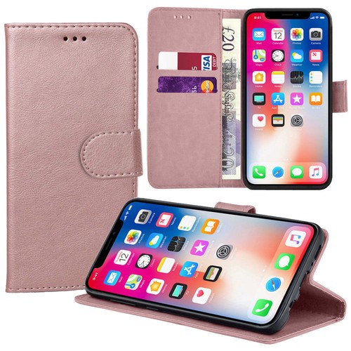 Custodia telefono pelle rosa