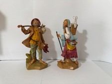 Lotto di 2 Stuatuine presepe -