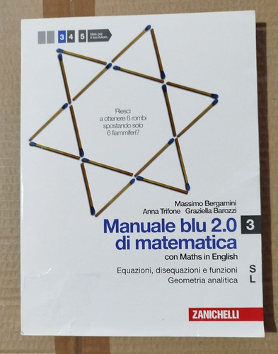 Manuale blu di matematica - blu,