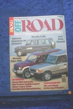 Off Road (X) 11/94 Mercedes G 350 Pajero 2800 Land Rover Discovery Jeep Wrangler