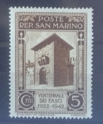 1943 san marino ventennale - marino,
