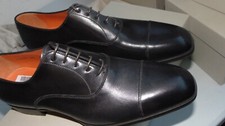 SANTONI  STRINGATE MARRONE